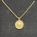 Sun Medallion Necklace | Diamond Eyes | 925 Sterling Silver | Gift for her | Sun Pendent Necklace