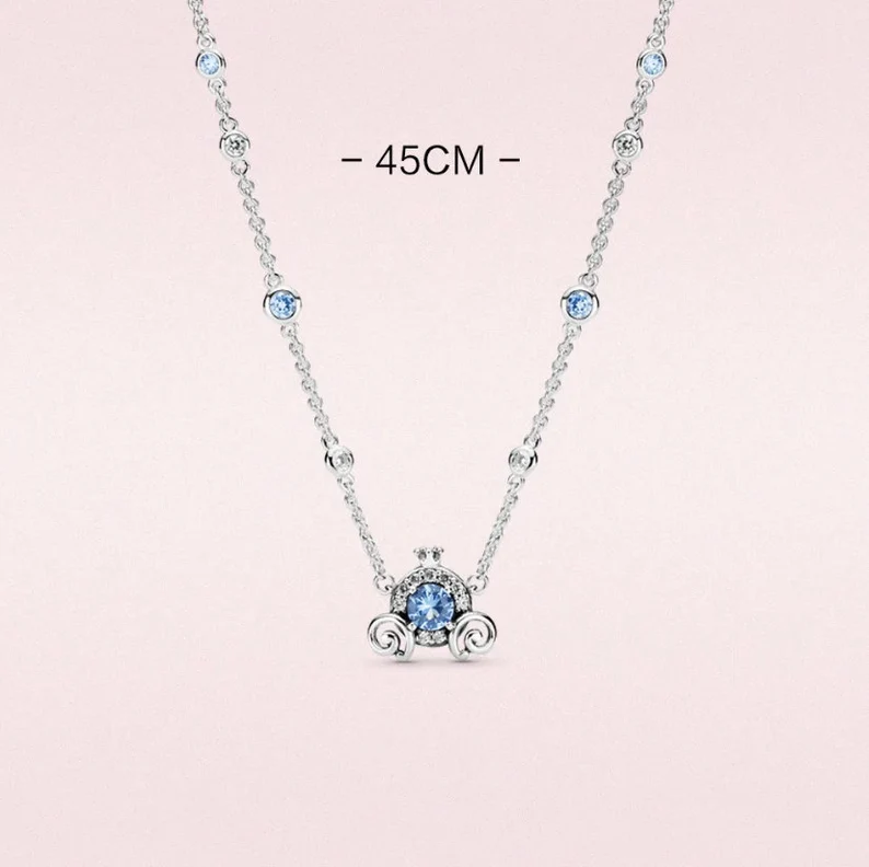 Fairy Tale Chariot Necklace | 925 Sterling Silver | | Gift for her | Delivered in Gift Box