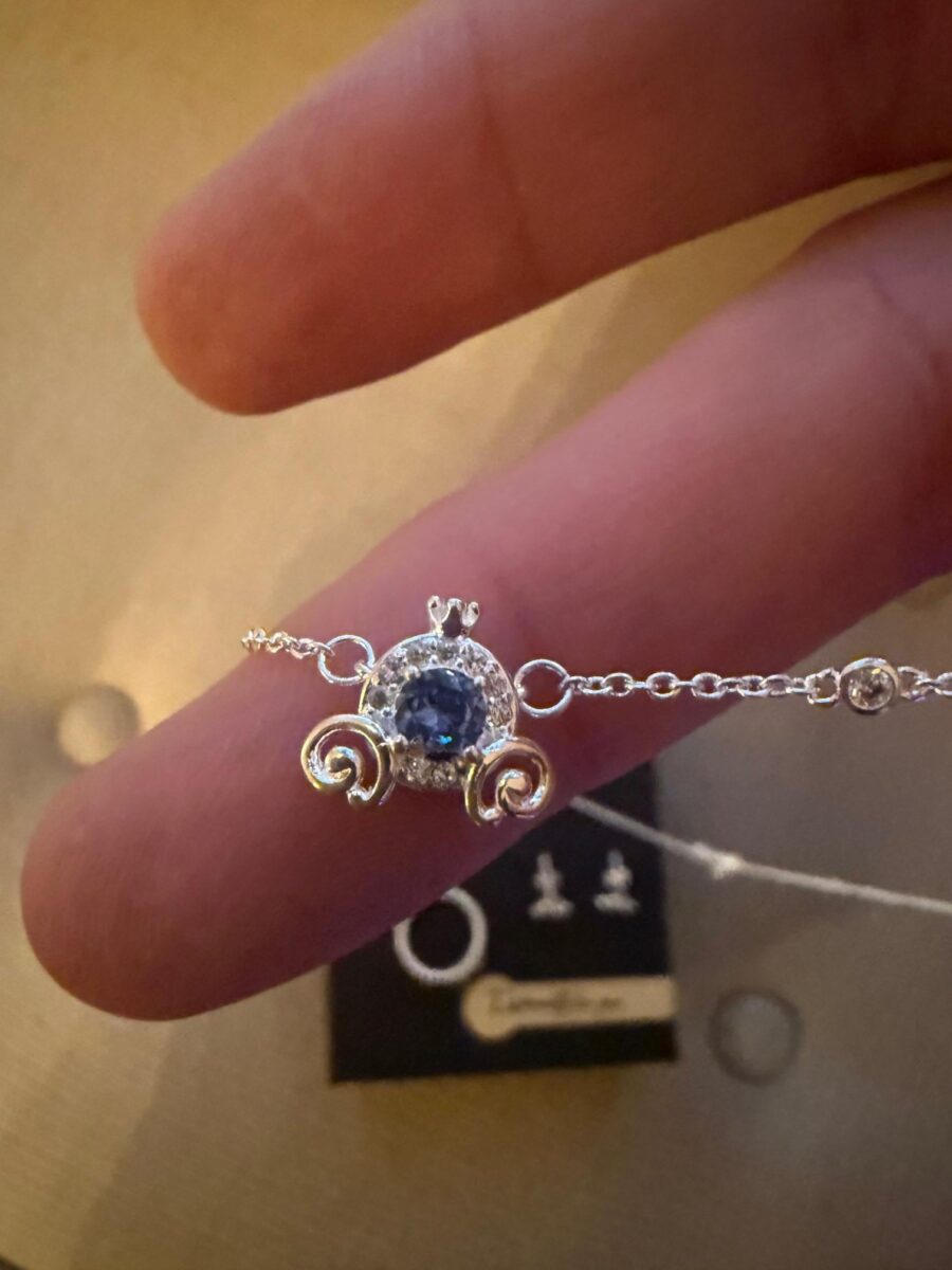 Fairy Tale Chariot Necklace with Matching Earrings | 925 Sterling Silver