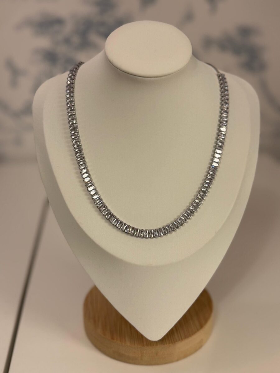 Eterna Bolo Diamond Necklace | Luxury Lab-Created Diamond Adjustable Necklace